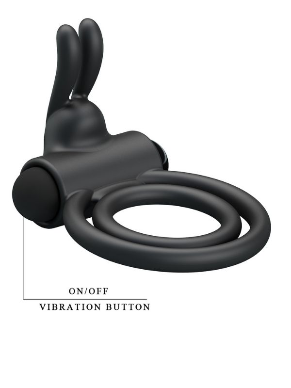 Censan Osmond Titreşimli Silikon Penis Halkası