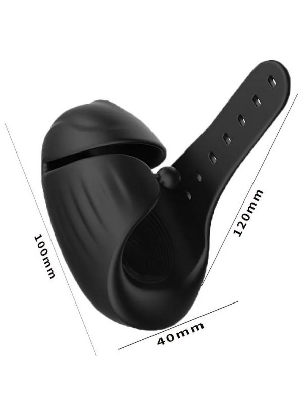 Censan Penis Massager Super Shock Glans Exerciser Titreşimli Mastürbatör