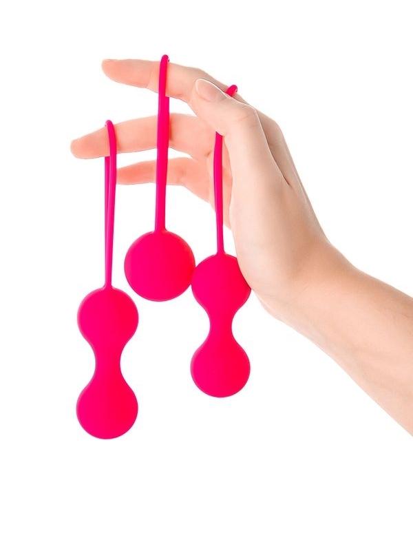 Censan Redvil Kegel Vajinal Top Seti Pembe 16,5 cm