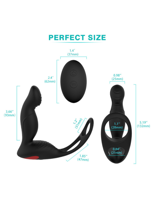 Censan S-Hande Lenker Prostat Kumandalı Vibratör