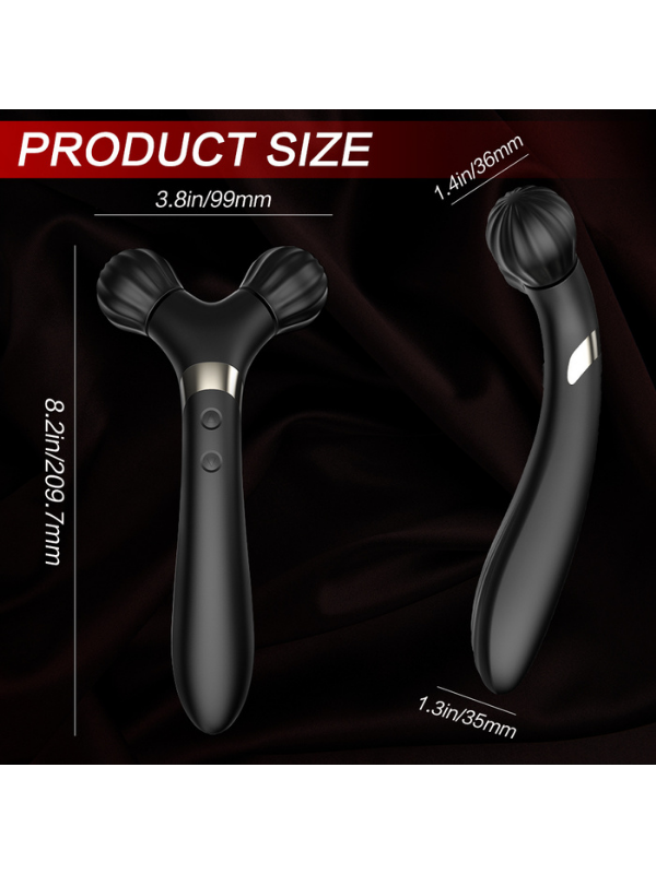 Censan S-Hande Twig Vibratör Siyah