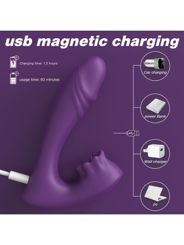 Censan S-Hande Waterproof Double Modern Vibratör