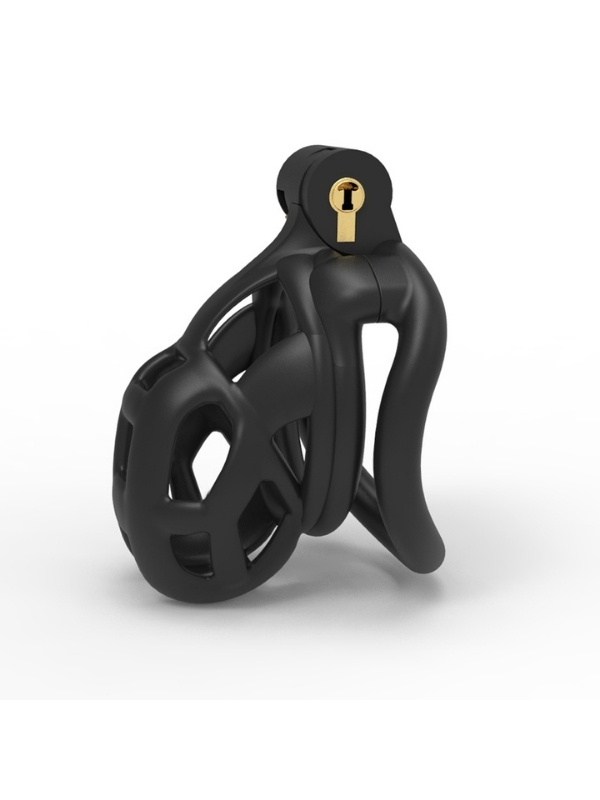 Censan Siyah Ayarlanabilir Metal Penis Kafesi L Beden