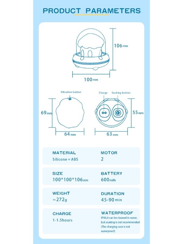 Censan SpaceElf suction & vibrator