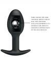 Censan Special Anal Stimulation İçi Ağırlıklı Top Olan Anal Plug Tıkaç