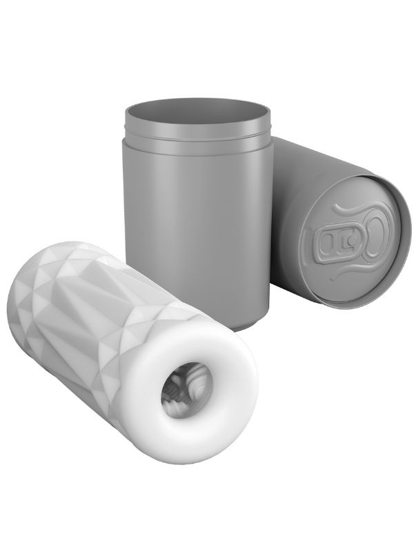 Censan Super Soft Material 3d Stimulating Kiko Kola Kutusu Şeklinde Mastürbatör