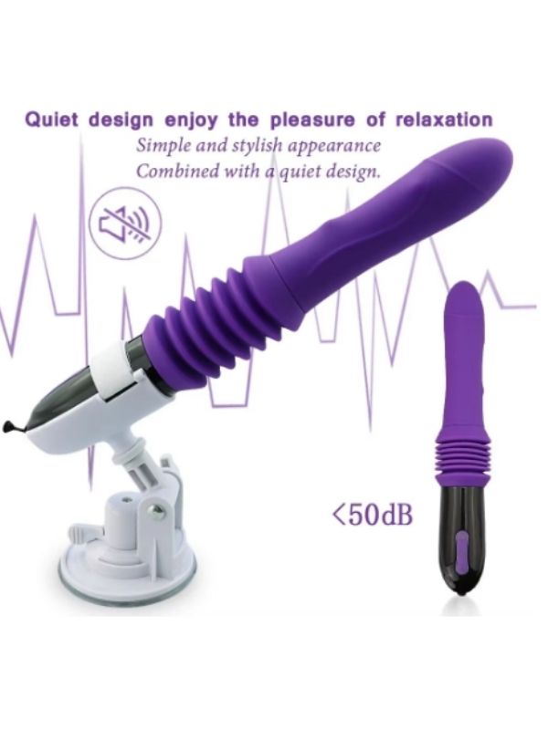 Censan Telescopic Uzaktan Kumandalı Seks Makinesi Vibratörü