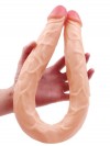 Censan Ten Rengi 55 cm Çift Taraflı Dildo Model No:1034