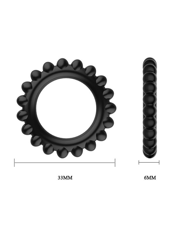 Censan Titan 3&apos;lü Tırtıklı Penis Halkası