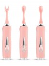 Censan Üç Başlıklı Değiştirilebilir Vibratör Pembe