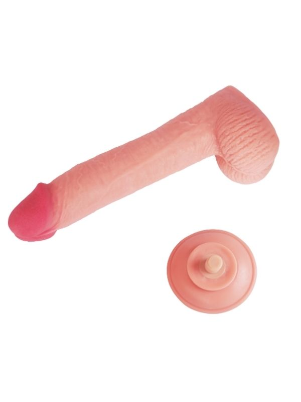 Censan Ultra Gerçekçi 24 Cm Kıkırdaklı Dildo