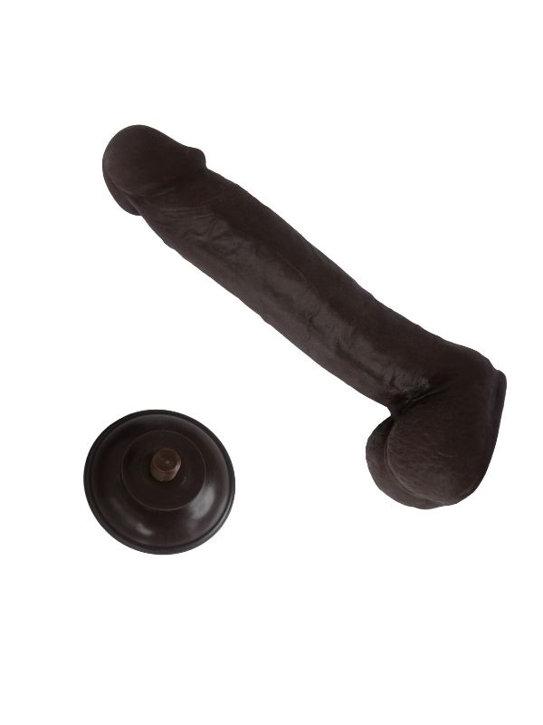 Censan Ultra Gerçekçi 24 Cm Model2 Brown Melez Kıkırdaklı Dildo