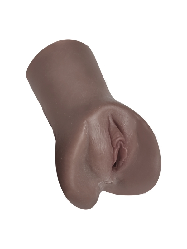 Censan Ultra Gerçekçi Çift Girişli Suni Vajina Anal Vajinal Zenci Mastürbatör