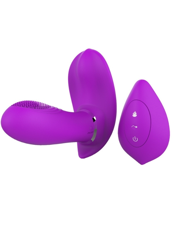 Censan Uzaktan Kumandalı Külot İçi USB Şarjlı Ultra Lux Teknolojik Vibratör – Sessiz, Su Geçirmez, Giyilebilir Tasarım Mor