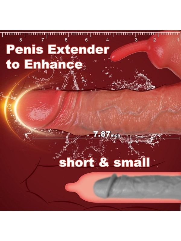 Censan Uzaktan Kumandalı Tavşan Penis Kılıfı