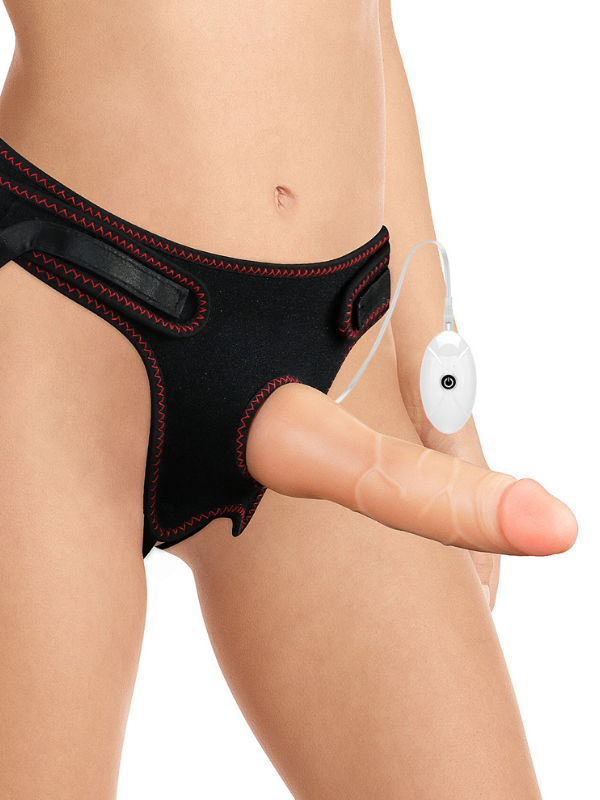 Censan Vibrating Easy Strapon Set 7.5 İnç Belden Bağlamalı