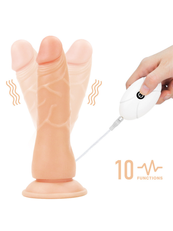 Censan Vibrating Easy Strapon Set 7.5 İnç Belden Bağlamalı