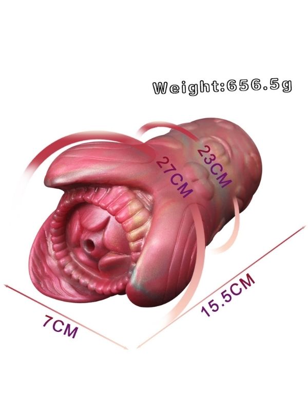 Censan Yaratık Şeklinde Vajina Mastürbatörü Model no: G6133