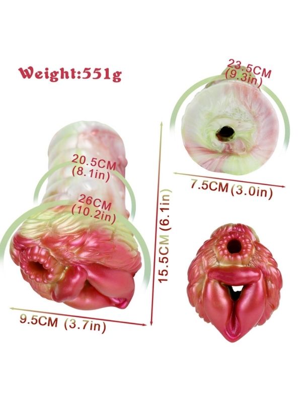 Censan Yaratık Şeklinde Vajina Mastürbatörü Model no: G6177