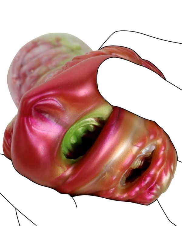 Censan Yaratık Şeklinde Vajina Mastürbatörü Model no: G6177