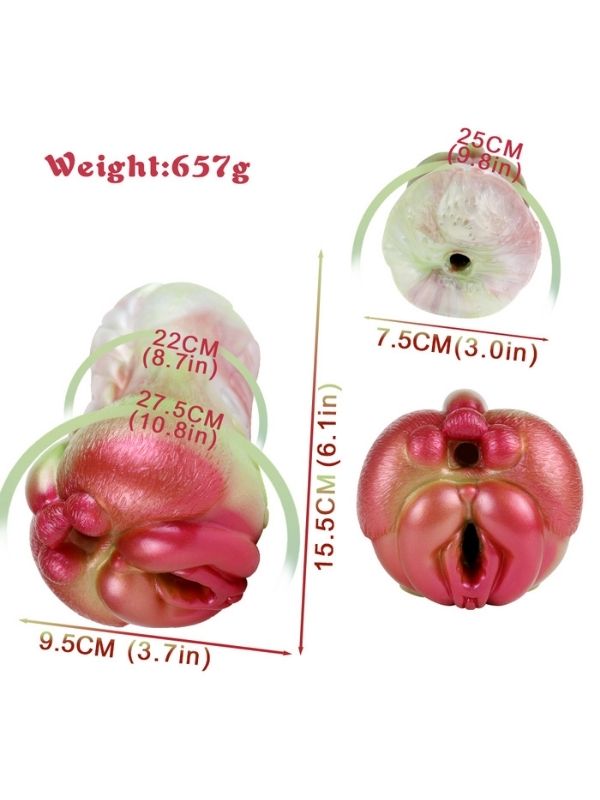 Censan Yaratık Şeklinde Vajina Mastürbatörü Model no: G6179