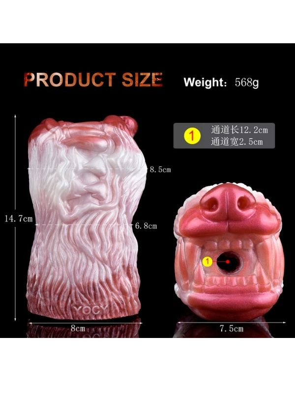 Censan Yaratık Şeklinde Vajina Mastürbatörü Model no: YC-2309