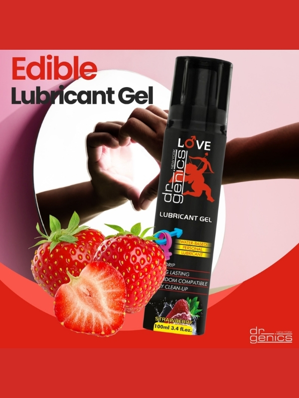 Dr Genics Lubrican Gel (Kayganlaştırıcı Jel) Çilek 100mg