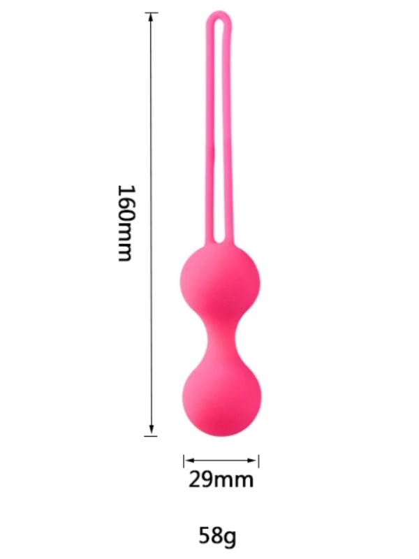 Even Bolas Silicona Kegel Egzersiz Vajinal Topları