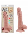 Flatterer Kıkırdaklı Gerçekçi Dildo - 18.6cm Ten