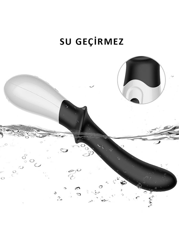 FoxShow Isıtma ve Yüksek Titreşim Özellikli G-Noktası ve Klitoris Vibratör