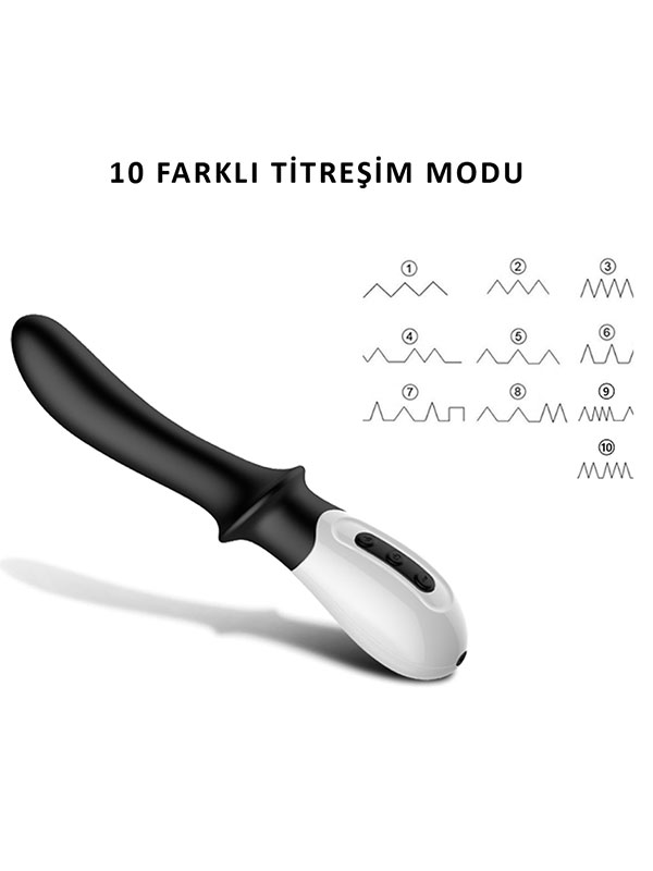 FoxShow Isıtma ve Yüksek Titreşim Özellikli G-Noktası ve Klitoris Vibratör