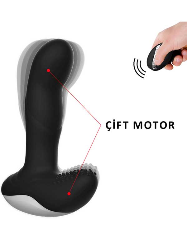 FoxShow Kumandalı Parmak ve Gıdıklama Fonksiyonlu Vibratör