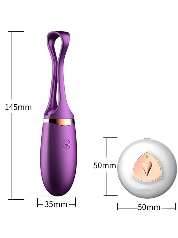 FoxShow M2 Uzaktan Kumandalı Şarjlı Kegel Vibratör