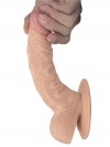 Gerçekçi Testisli Dildo 18.5 cm