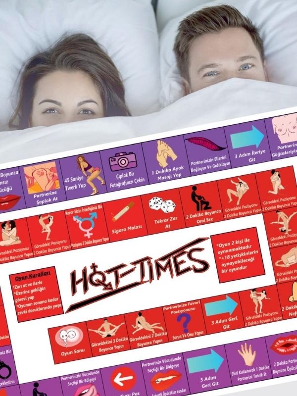 Hot Times Yetişkinlere Özel Cinsel İlişki Yatak Kutu Oyunu