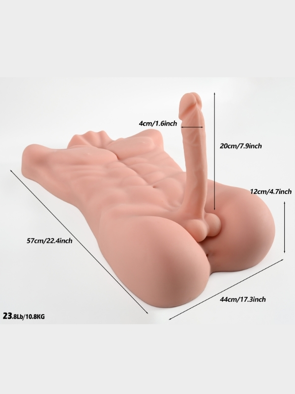 L-Join Gerçekçi 11.3 Kg Yarım Vücut Erkek Penis Mastürbatör