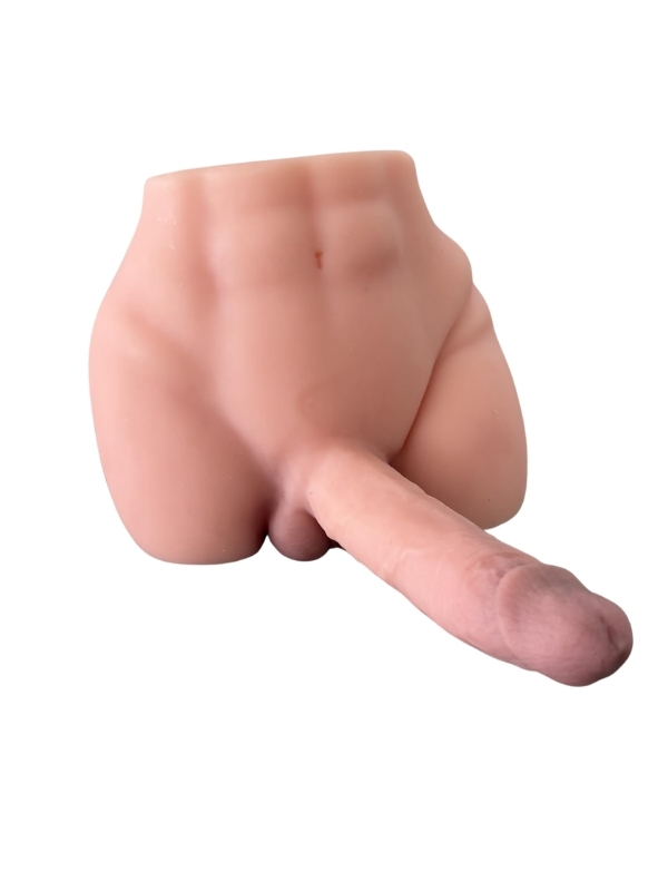 L-Join Gerçekçi İleri Geri Haraketli Titreşimli 5 Kg Kalça Vajina Dildo Mastürbatör