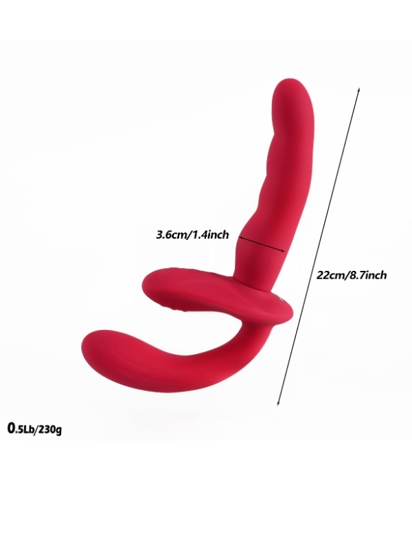 L-Join Strapless Vibratör – 10 Farklı Titreşim Modu, Uzaktan Kumandalı, Şarjlı G Nokta Uyarıcılı Tasarım