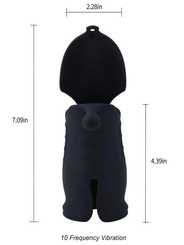 MX Piper Titreşimli Şarjlı Özel Tasarım Mastürbatör