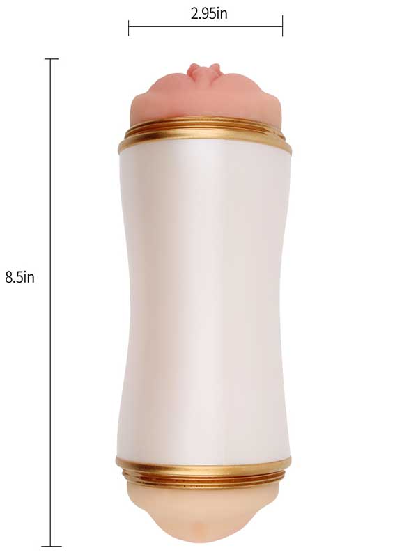 MX Sexual Stroker Çift Taraflı Vajinal ve Oral Mastürbatör