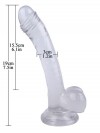 Noctis 19cm Beyaz Dildo No:10