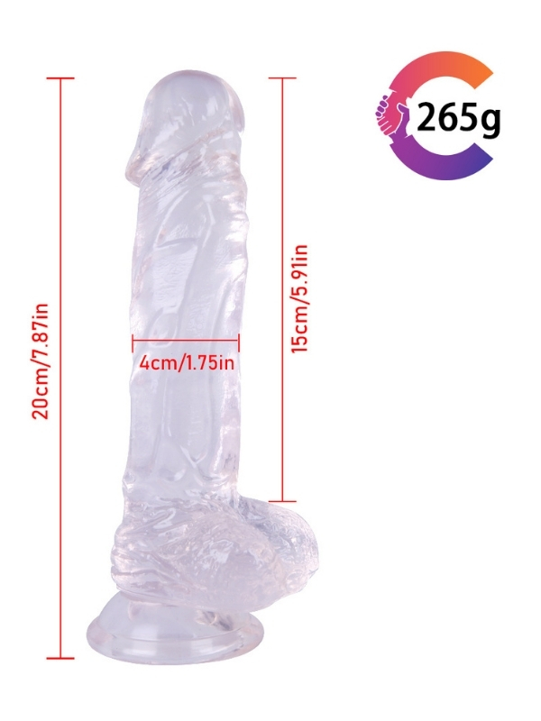 Noctis 20cm Beyaz Dildo No:160