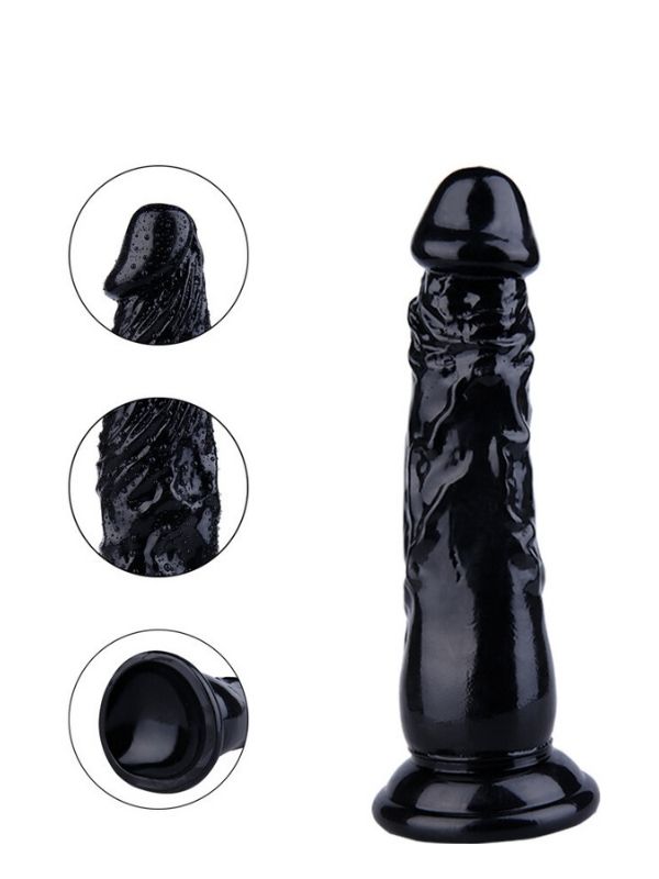Noctis 20cm Siyah Dildo No:8