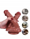 Noctis 21cm Kahverengi Çiftli Dildo No:61