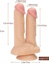 Noctis 21cm Realistik Çiftli Dildo No:61