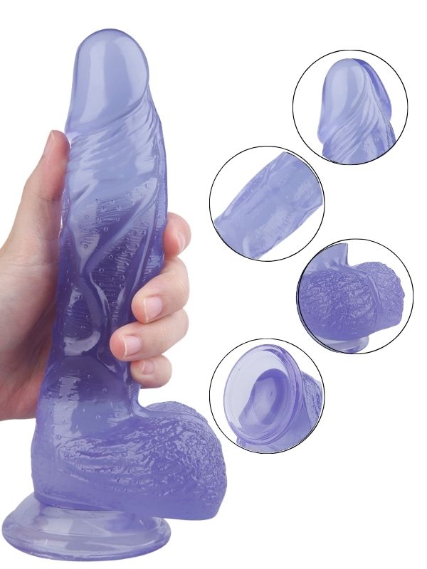Noctis 22,5cm Mor Dildo No:13