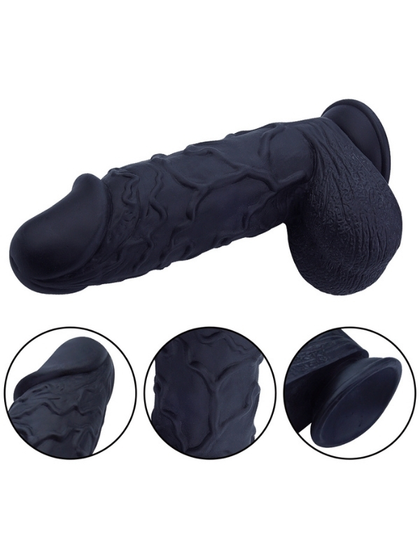 Noctis 26cm Siyah Realistik Dildo No:155