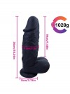 Noctis 26cm Siyah Realistik Dildo No:170