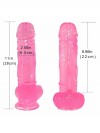 Noctis 28cm Pembe Realistik Dildo No:151
