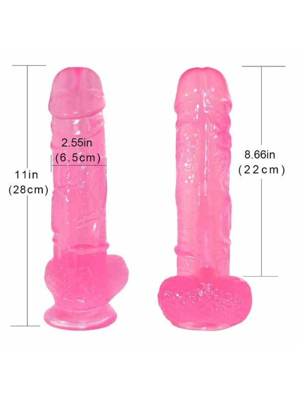 Noctis 28cm Pembe Realistik Dildo No:151